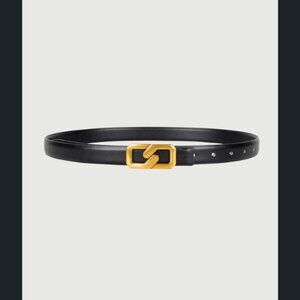 Rhioas Reversible Metal Buckle Belt - New, never worn